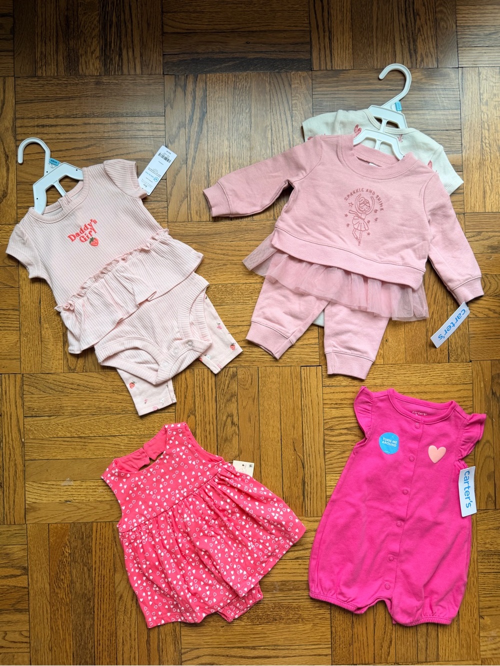 Pink Baby Clothing Bundle - 4 Pieces NWT